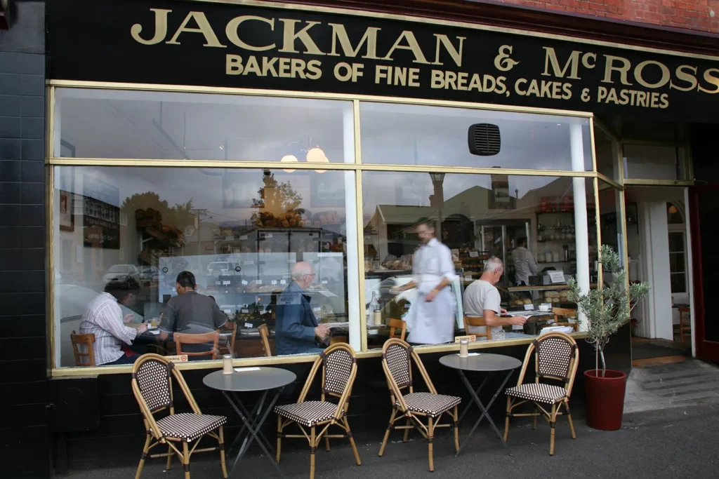Jackman & McRoss Bakery. Image Credit: Tourism Tasmania & Gabi Mocatta