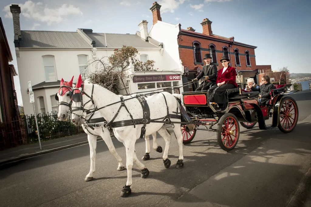 Heritage Horse Drawn Carriages. Image Credit: Tanya Challice Photography