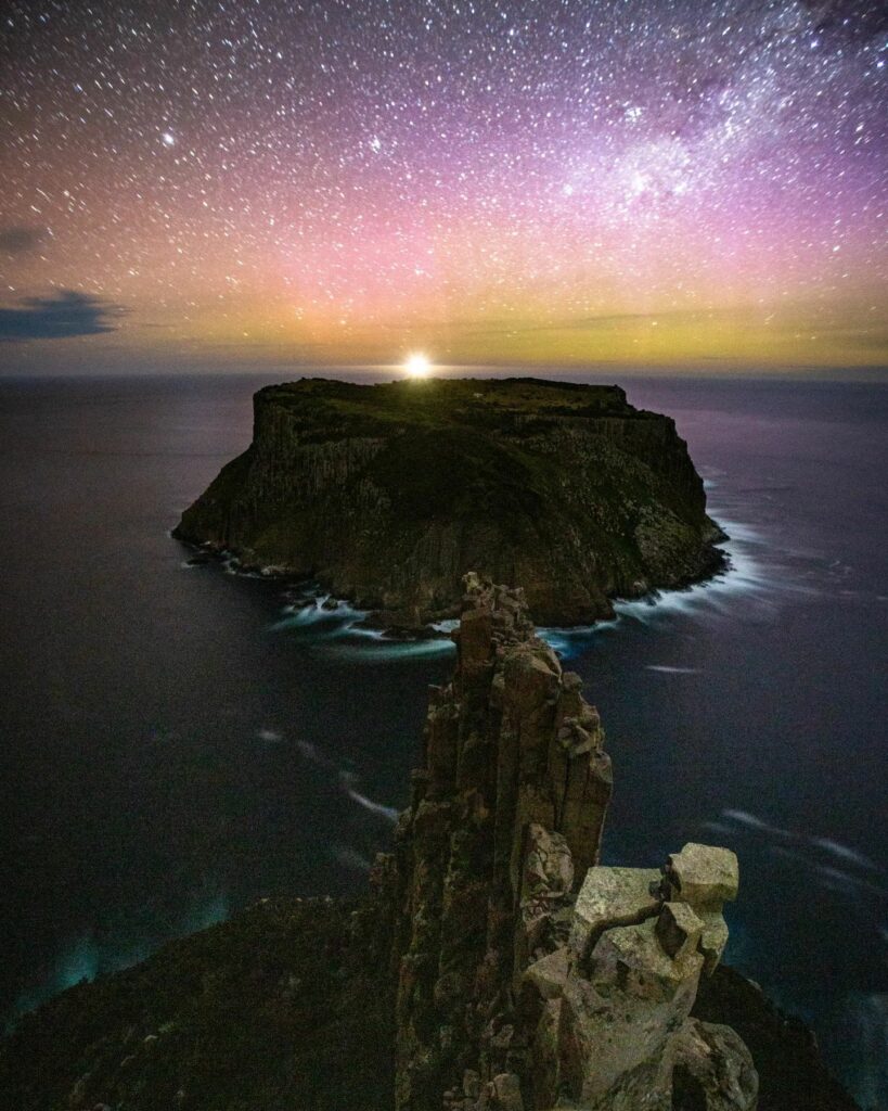 Tasman Island. Image Credit: @jeon_landscapes