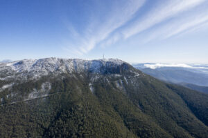 Summit of kunanyi / Mt Wellington. Image Credit: Luke Tscharke