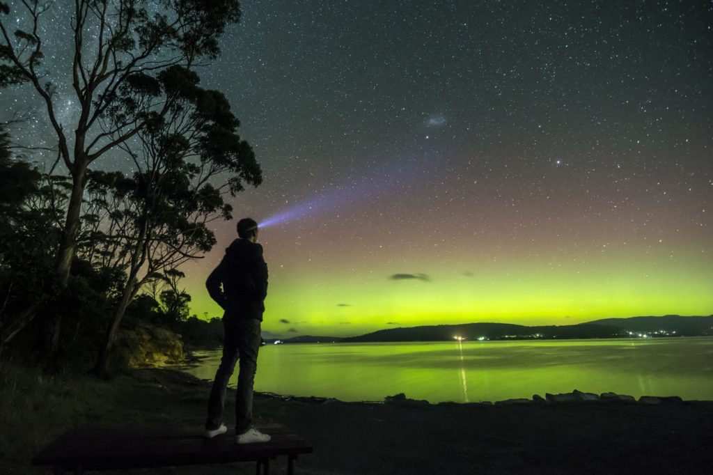 Aurora Australis. Image Credit: Simon Kruit