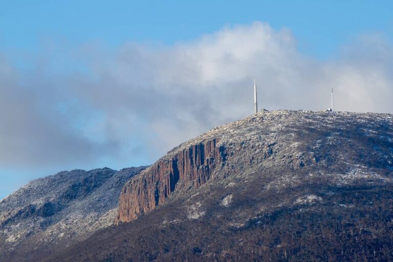 kunanyi / Mt Wellington. Image Credit: @aaronmccreath