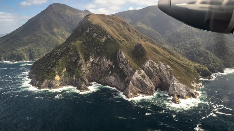 South Cape From Above. Image Credit: Cam Blake