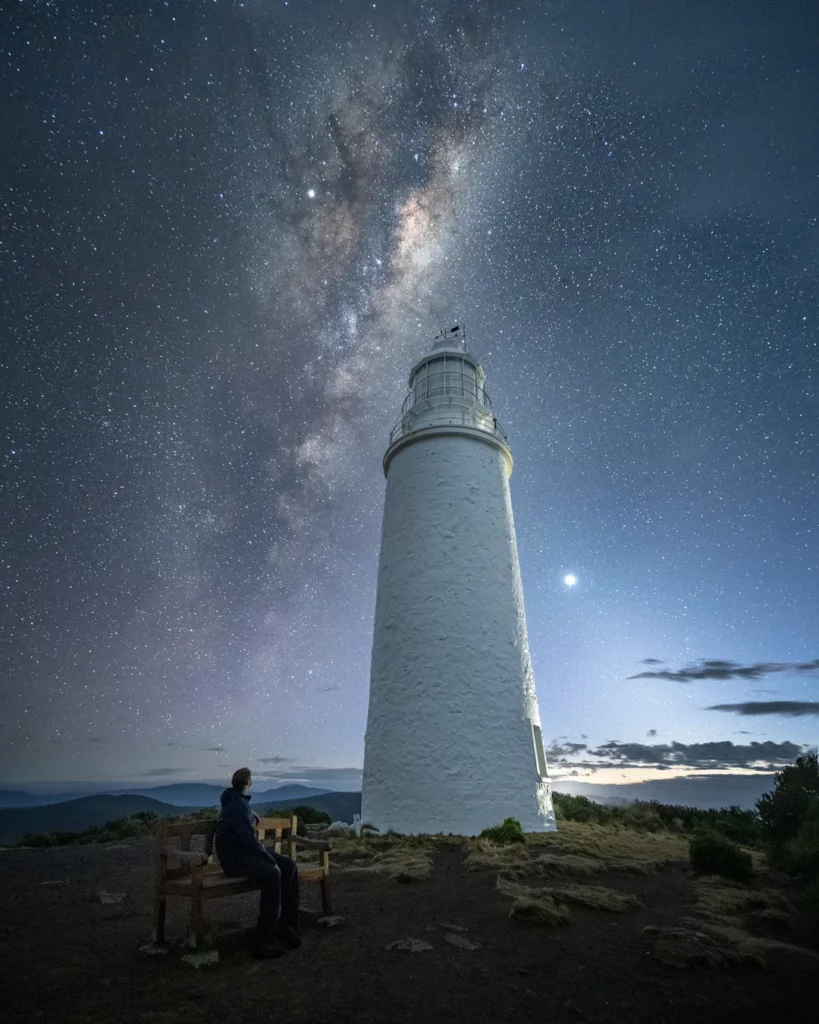 Cape Bruny Lighthouse. Image Credit: Luke Tscharke