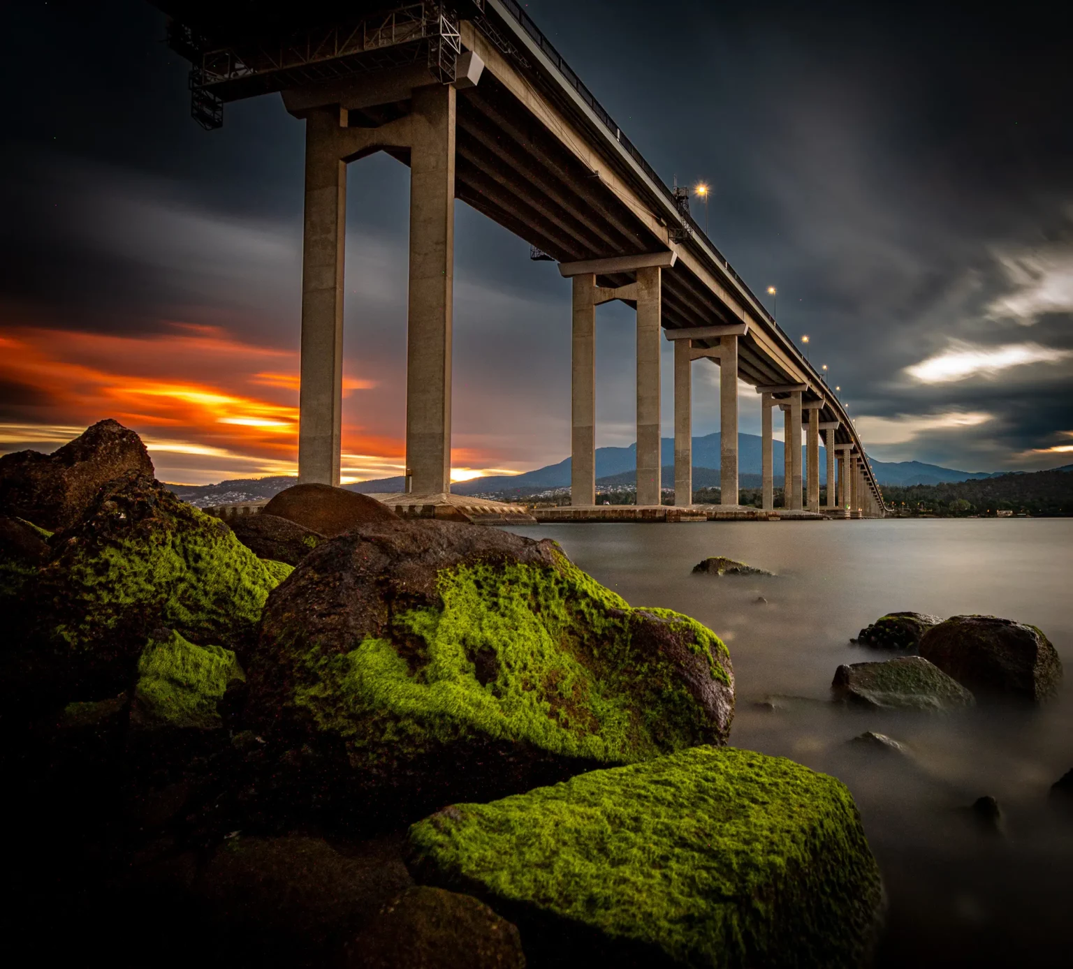 Tasman Bridge. Image Credit: Paul Hazelv